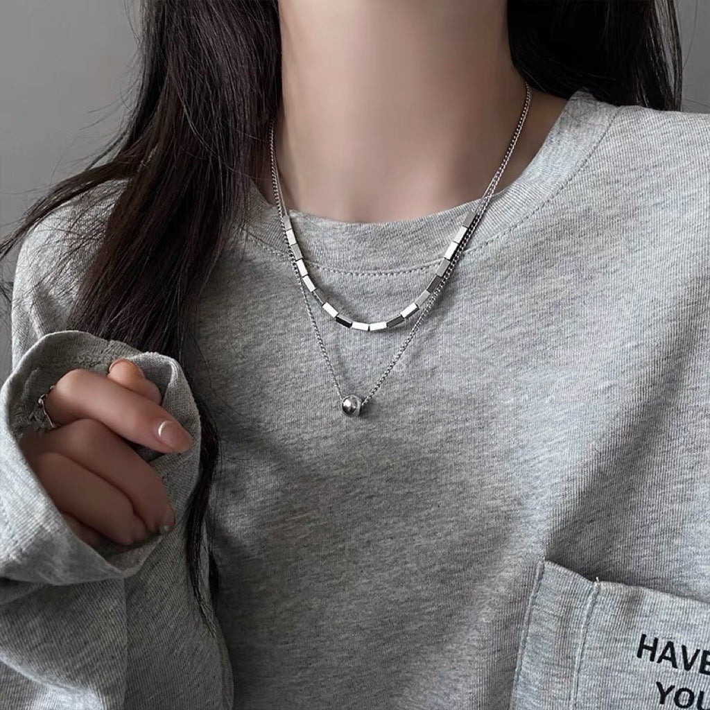 Collana Sfera Cubica - Geometria Urbana Unisex