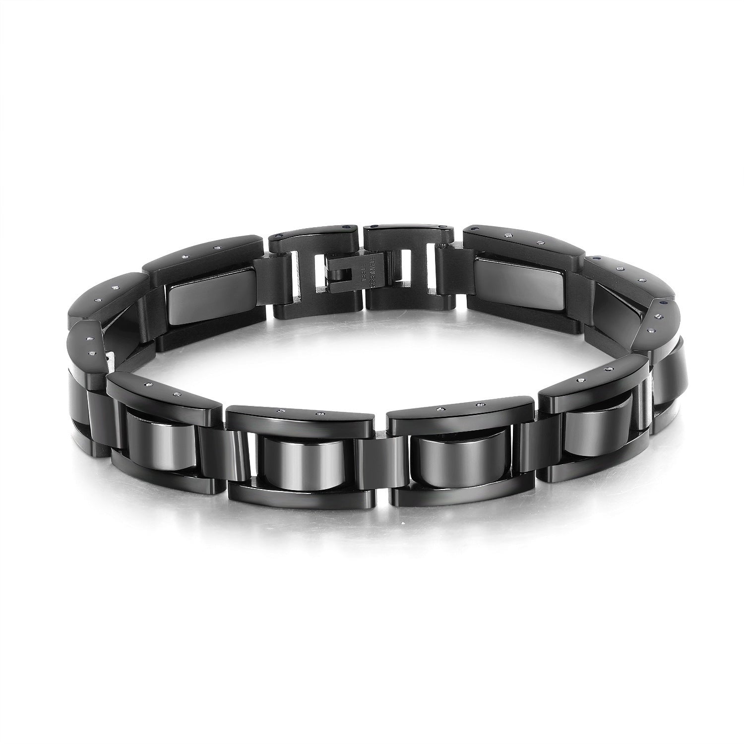 Forza e Stile: Il Bracciale Magnetico in Acciaio Titanio