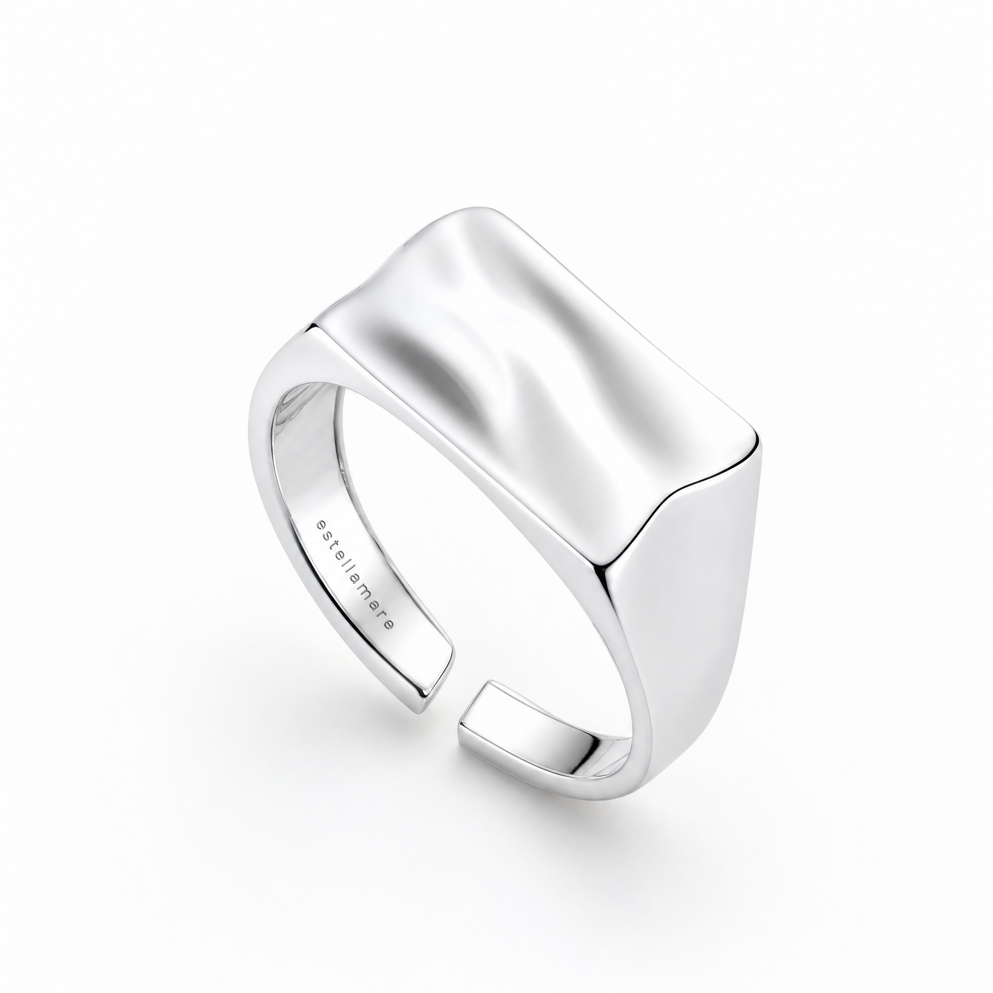 Anello Estellamare – Eleganza scolpita nell’argento
