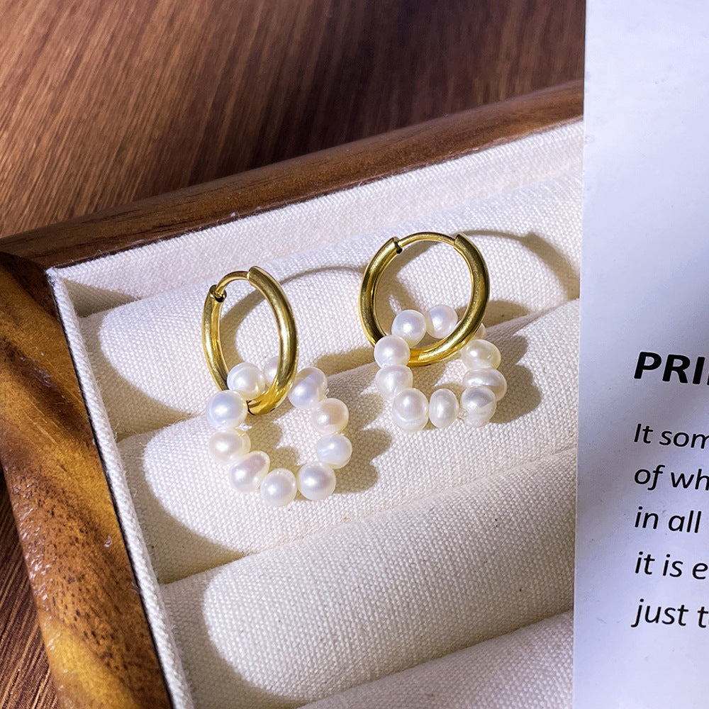 Versailles Pearl Earrings - Eleganza Rinascimentale Moderna