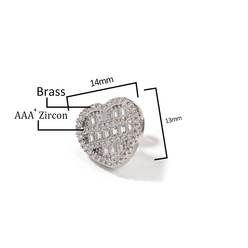 Love Geometry Earrings - Cuore e Design in Armonia