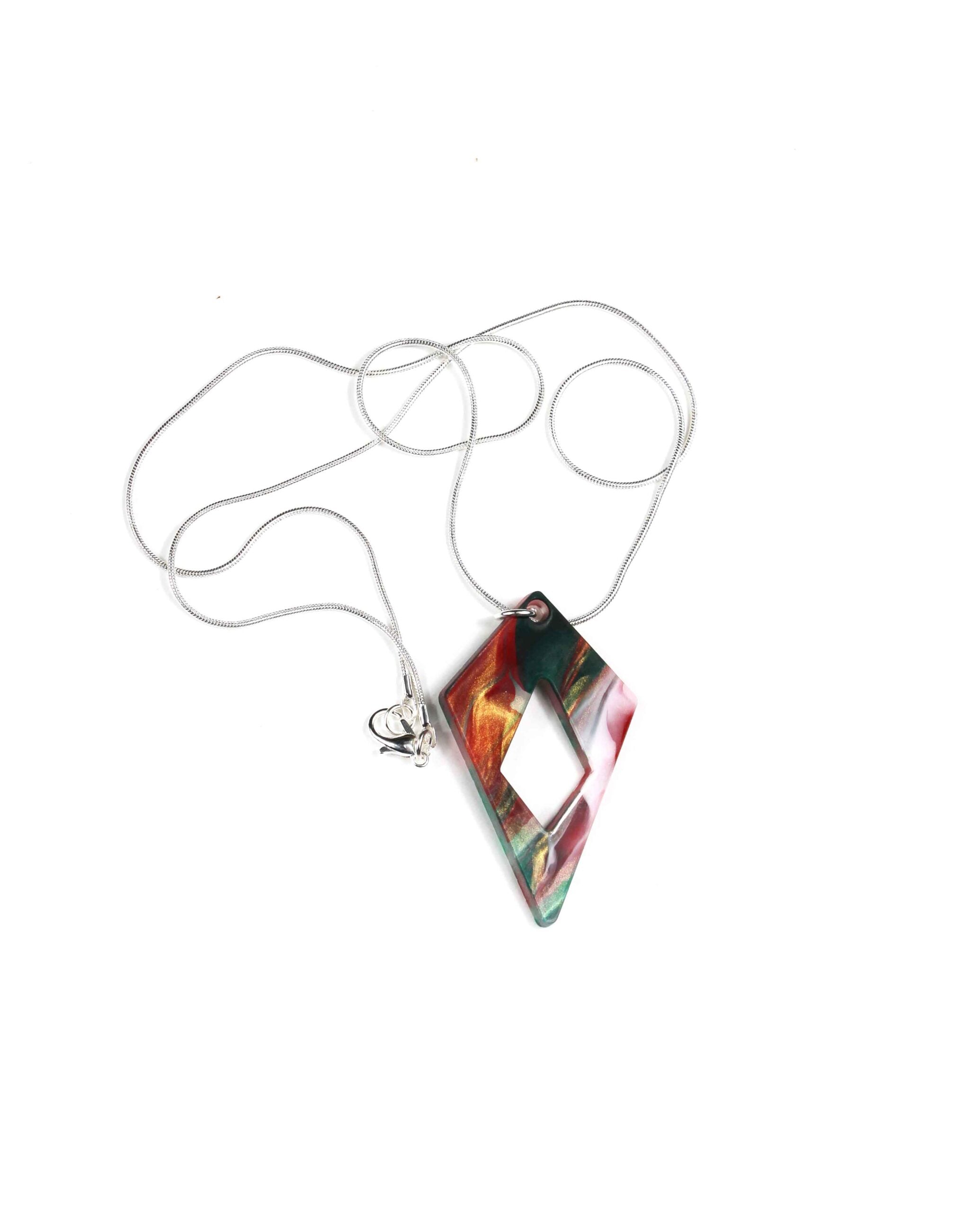 Passione Tricolore – Collana Verde Rosso Bianco