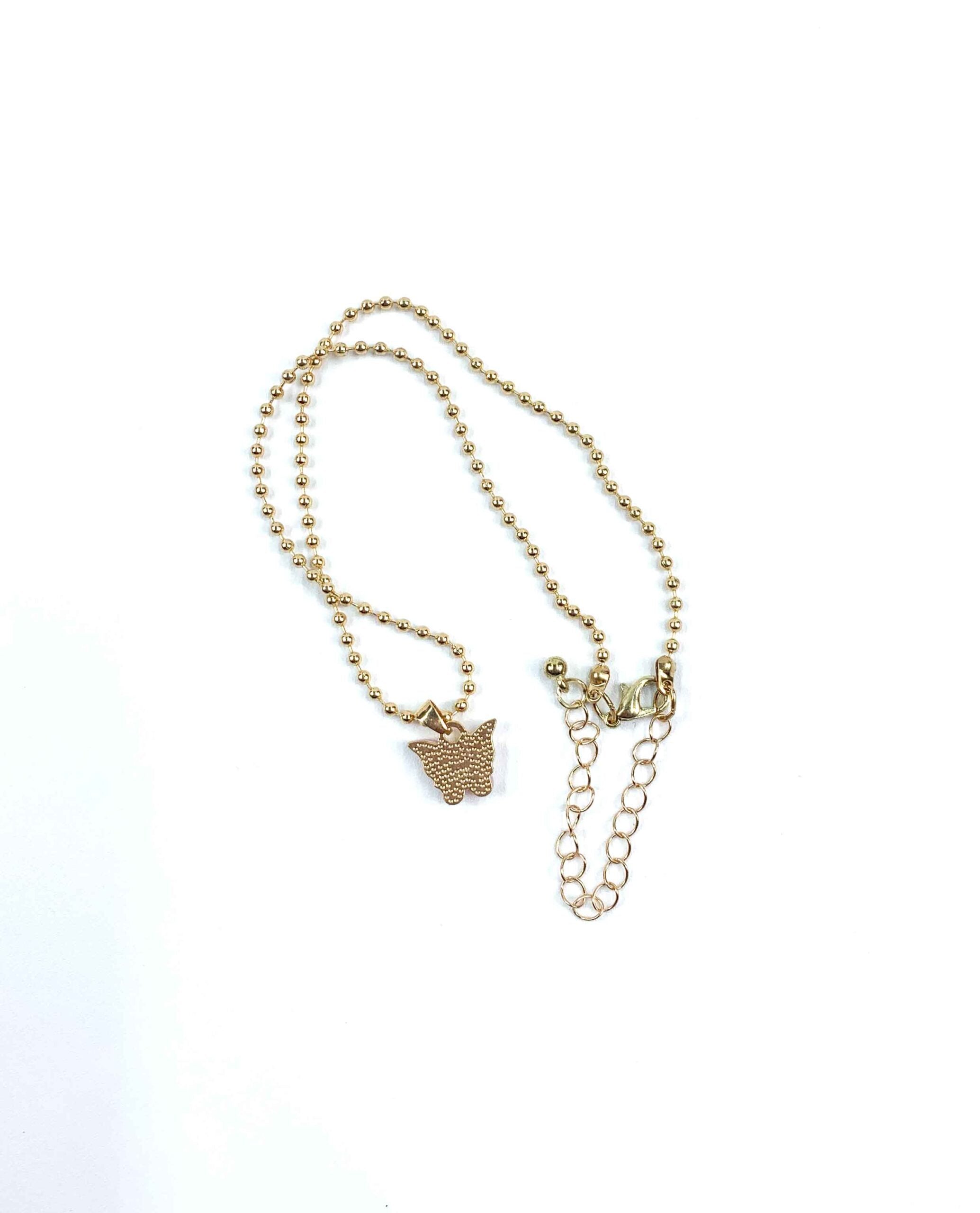 ALI DI PASSIONE — Collana Farfalla Rosa