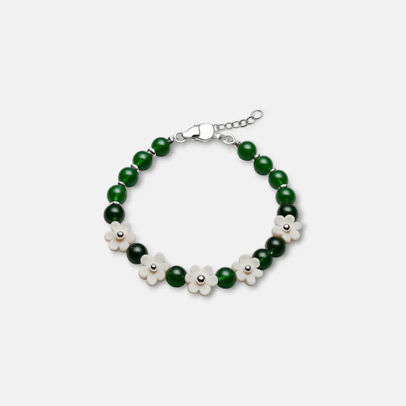 Bracciale Sinfonia di Primavera: Un Giardino di Luce al Tuo Polso