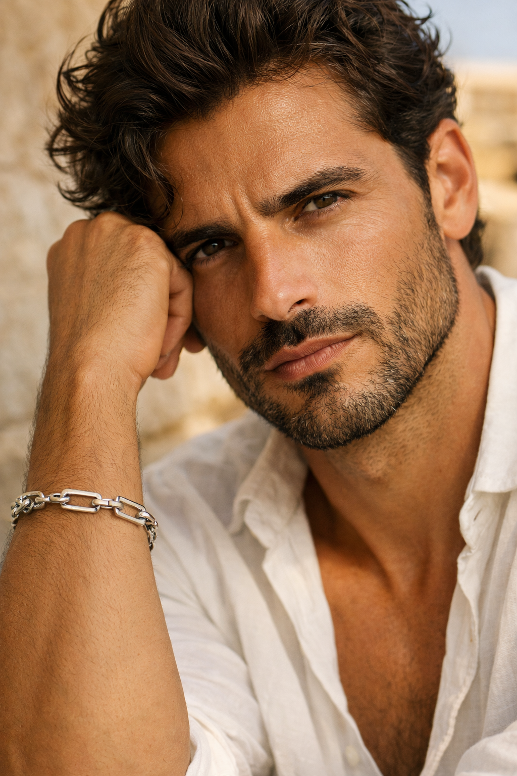 Collana & Bracciale "Cold Wind" - Stile Europeo/Americano Minimalista