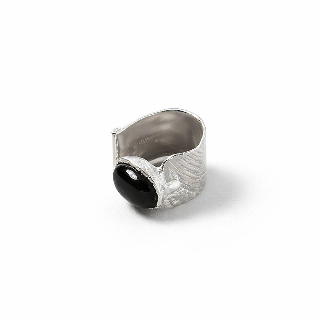 Anello Star-Trace Wide-band in stile Vintage Artistico