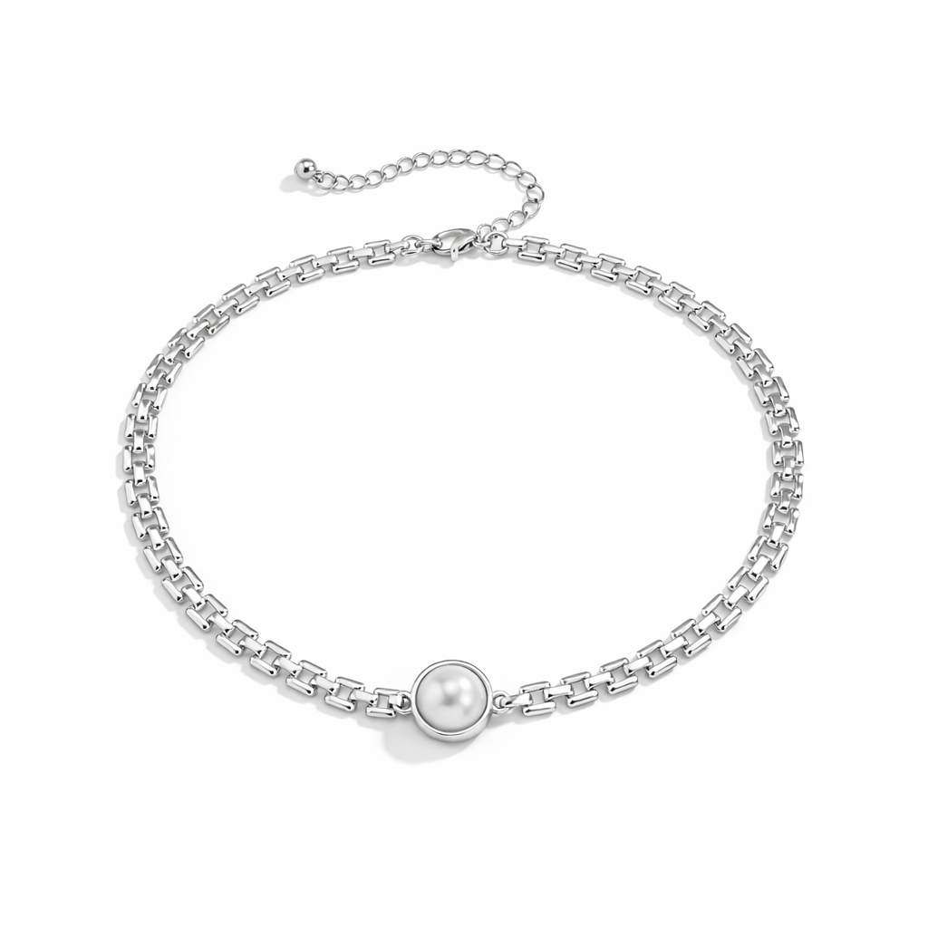 Collana "Quadrato di Luce" — La semplicità che diventa presenza
