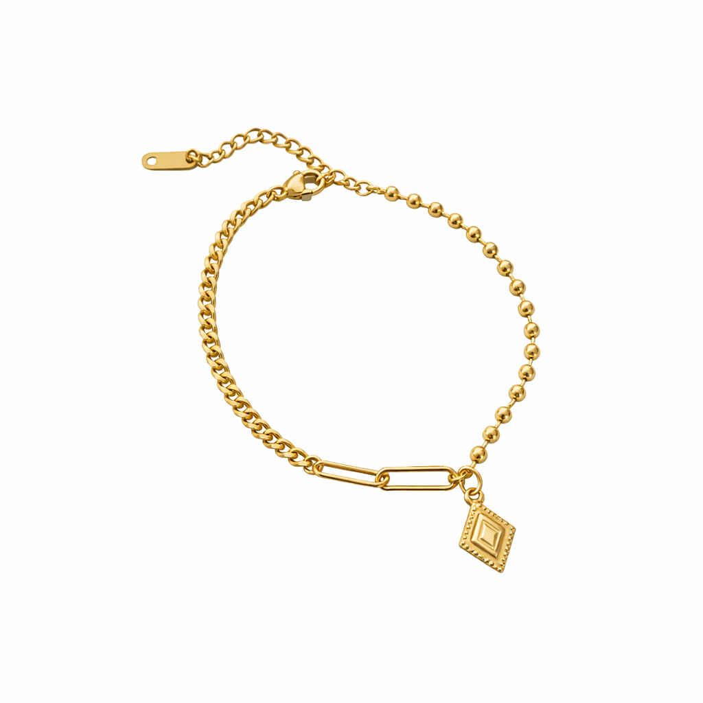 Bracciale Luce Geometrica in Argento di Alta Qualità
