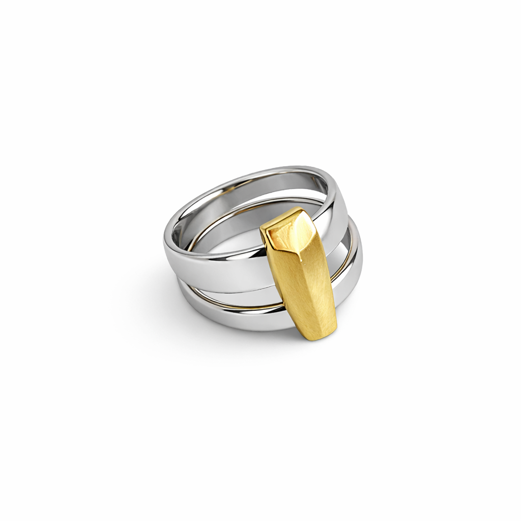 Anello "Contrasto Vivo" — Due anime, una sola presenza