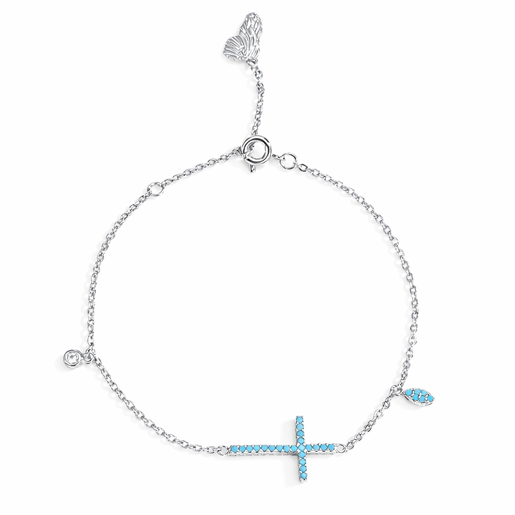 Turquoise Faith Bracelet – La luce che parla al cuore