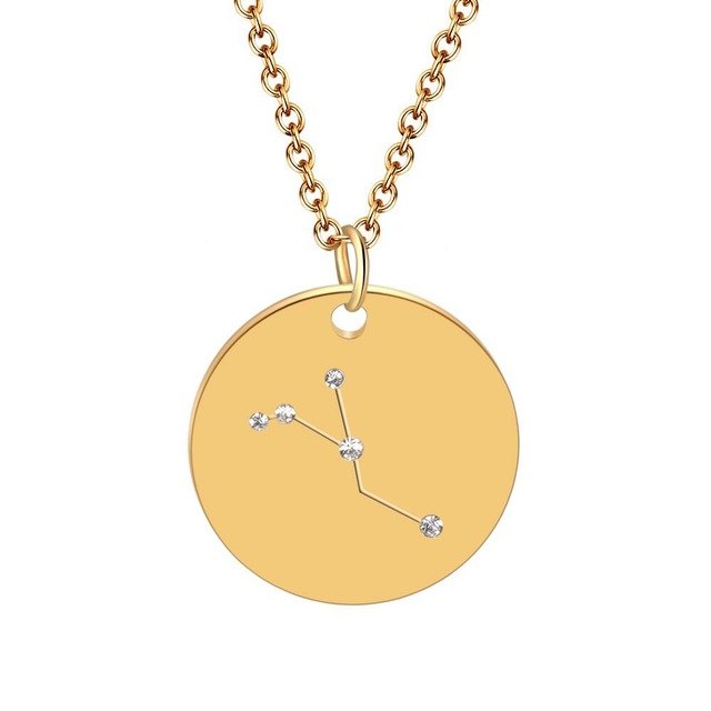Celestial Charm Necklace - Your Zodiac, Your Style