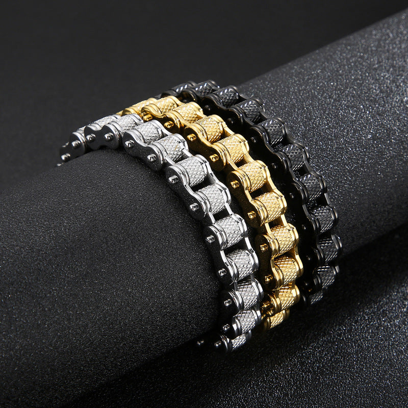 Bracciale Catena Motociclista - Stile Urban Biker