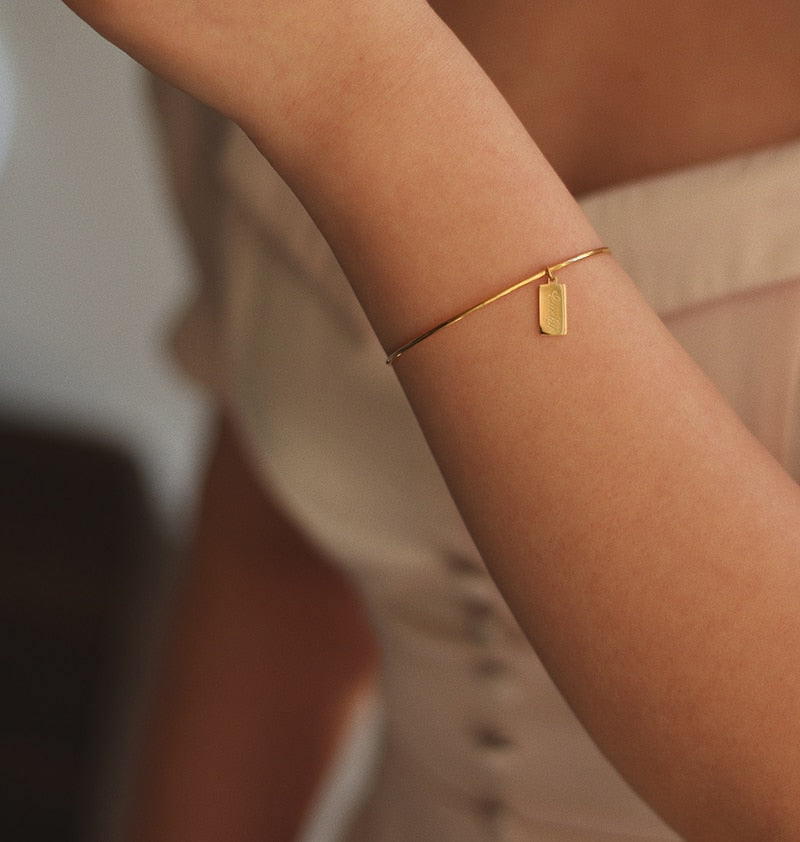 Bracciale Minimalista in Acciaio Inossidabile 316L