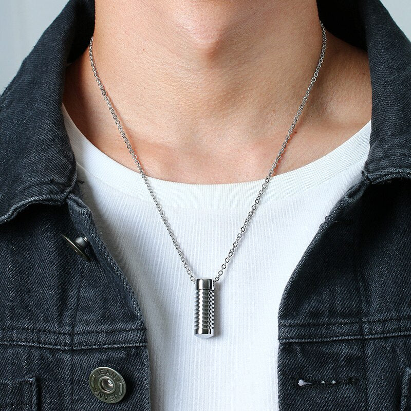 Eternal Memory Urn Necklace - Un Portafortuna Moderno per Ricordi Preziosi