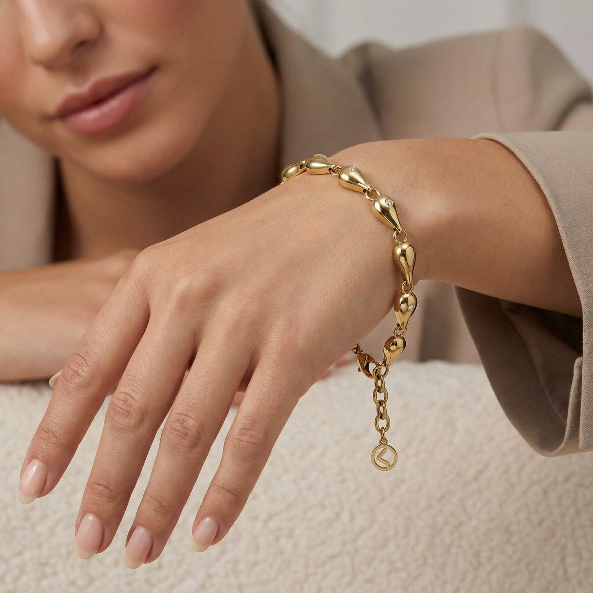 Bracciale Estellamare “Lacrima d’Oro”