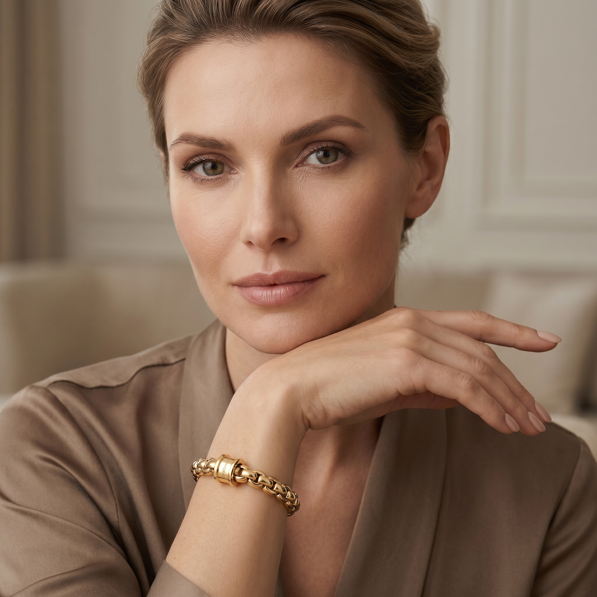 Bracciale Infinity Gold – Argento 925 Placcato Oro 18K