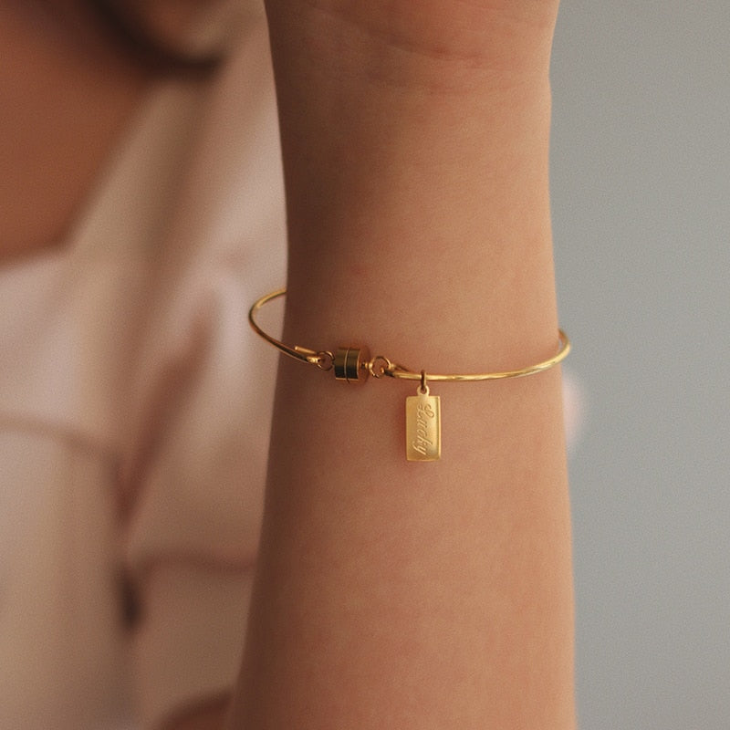 Bracciale Minimalista in Acciaio Inossidabile 316L
