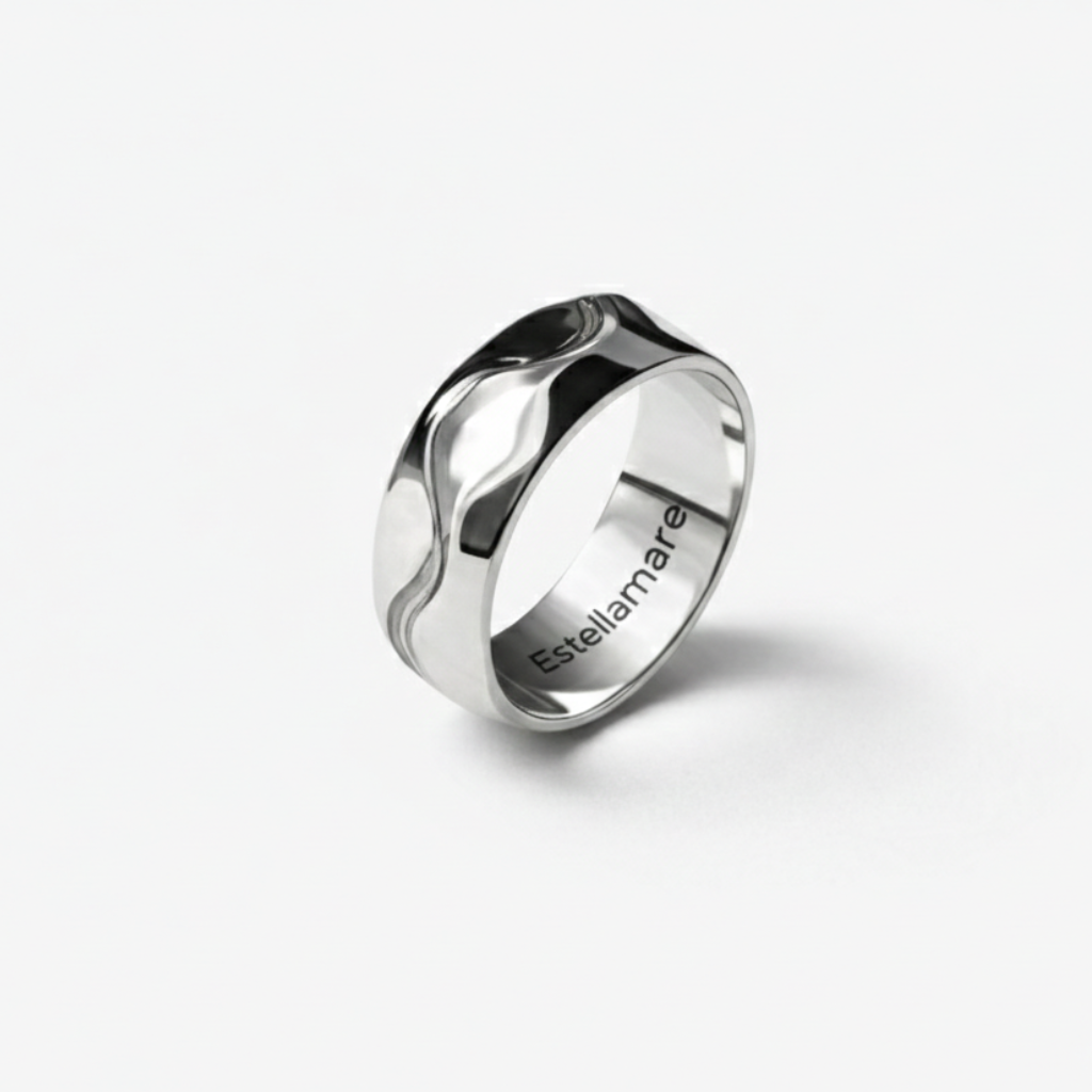 Onde di Luce: L'Anello "River" di ESTELLAMARE