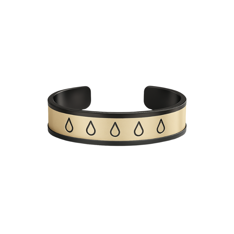 PIOGGIA DORATA – Bracciale “Rain of Gold”