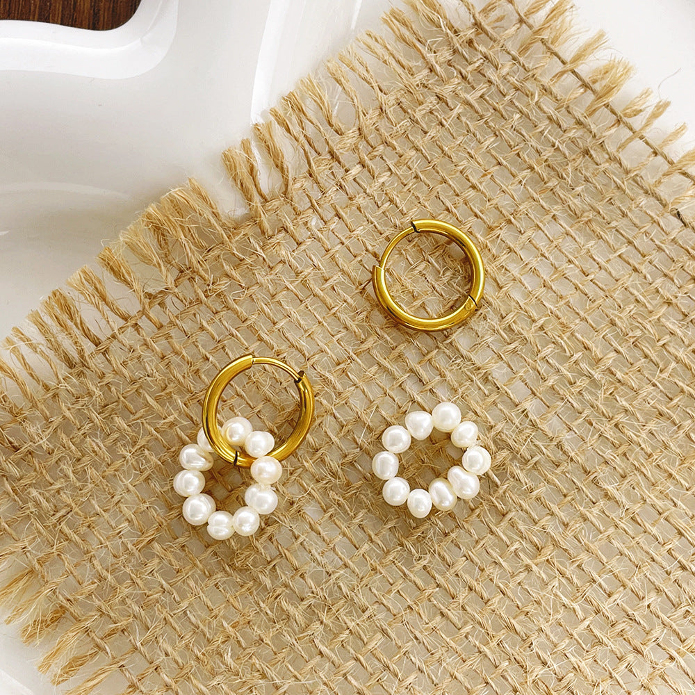 Versailles Pearl Earrings - Eleganza Rinascimentale Moderna