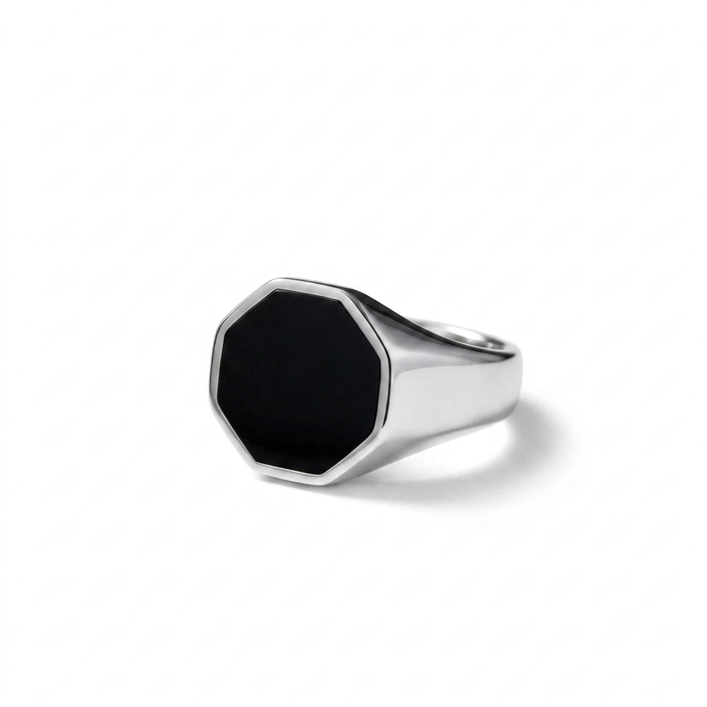 Il Signet Ring Esagonale che Parla il Linguaggio del Potere