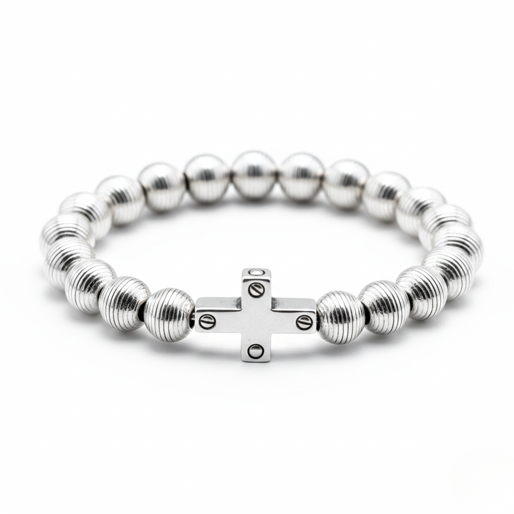 BRACCIALE ESTELLAMARE CROSS STEEL