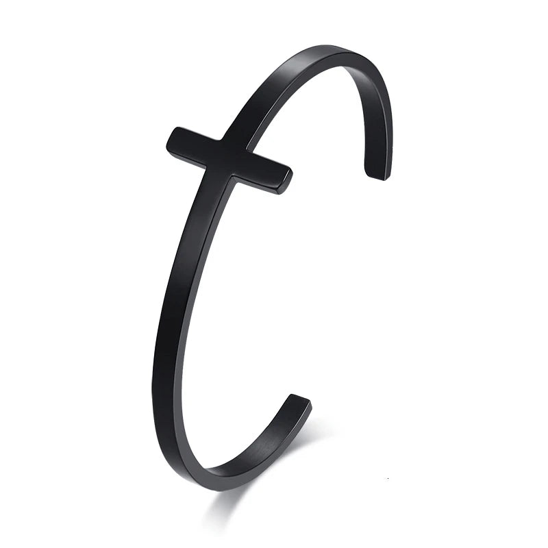 Il Bracciale Cross in Acciaio Indistruttibile