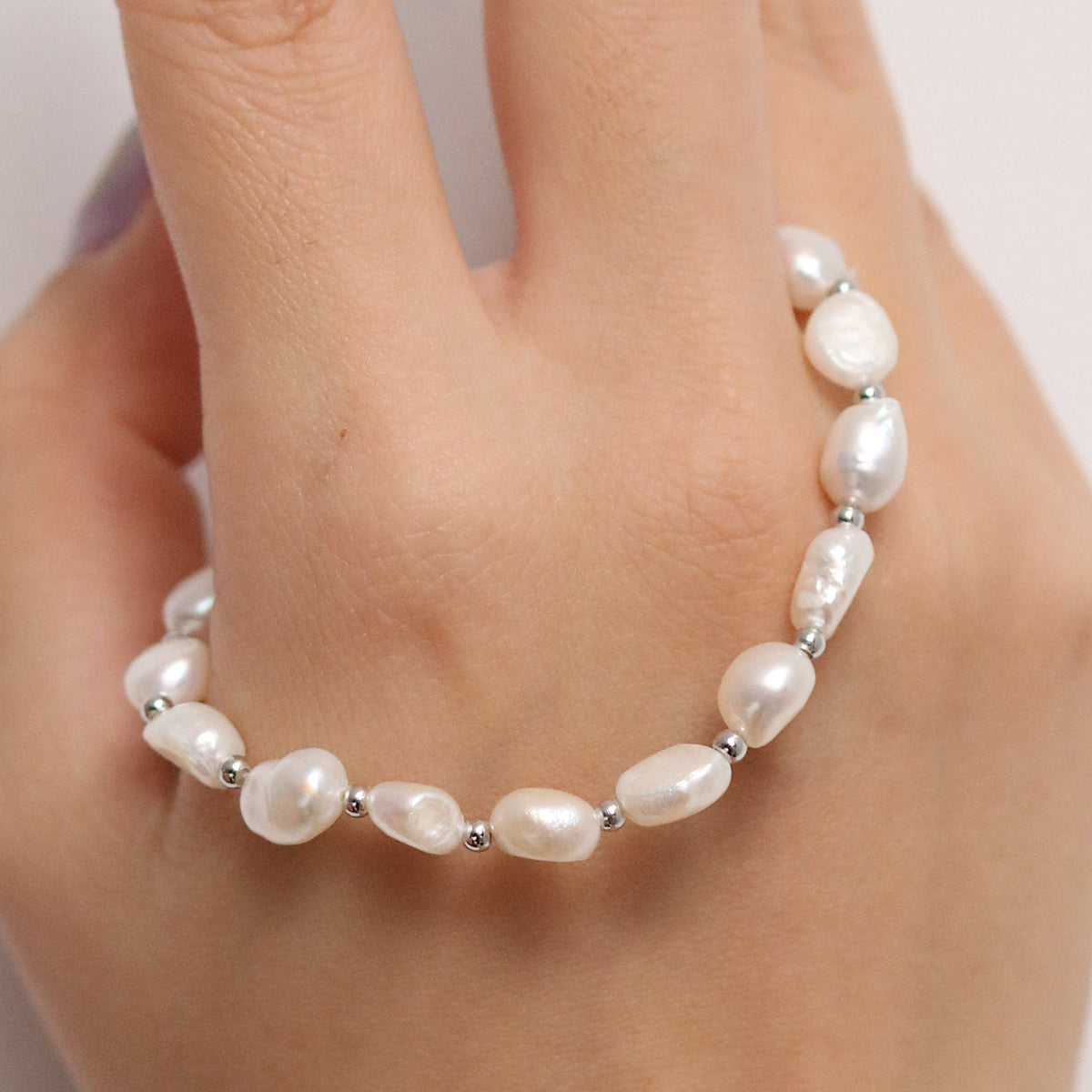BRACCIALE PERLE D'ACQUA DOLCE