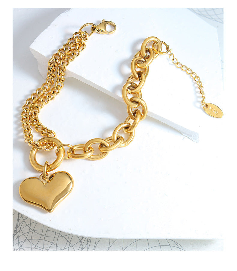Love Link Bracelet - Un Simbolo d'Amore Indistruttibile
