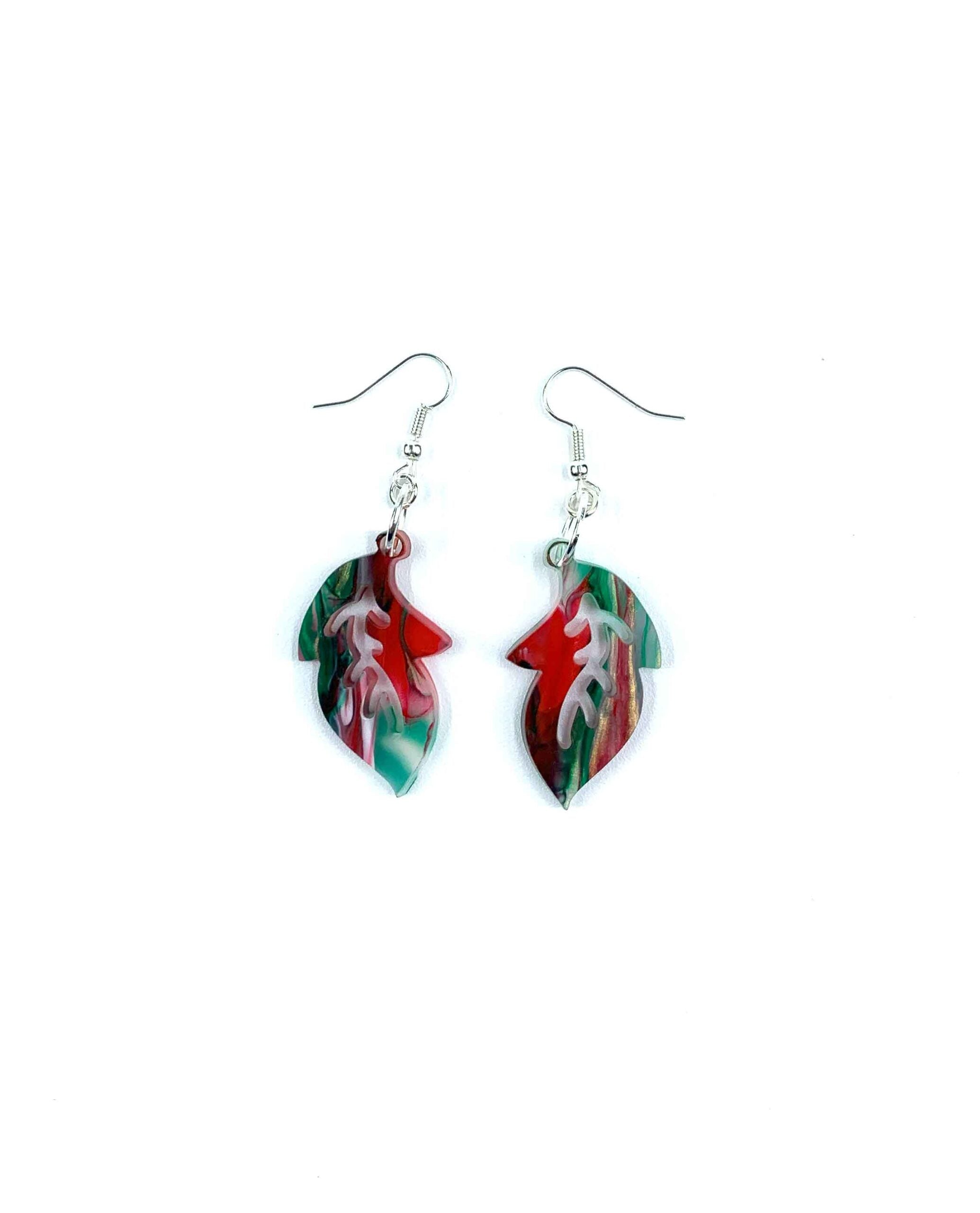 Foglia Tricolore - Pendientes Eleganza Naturale