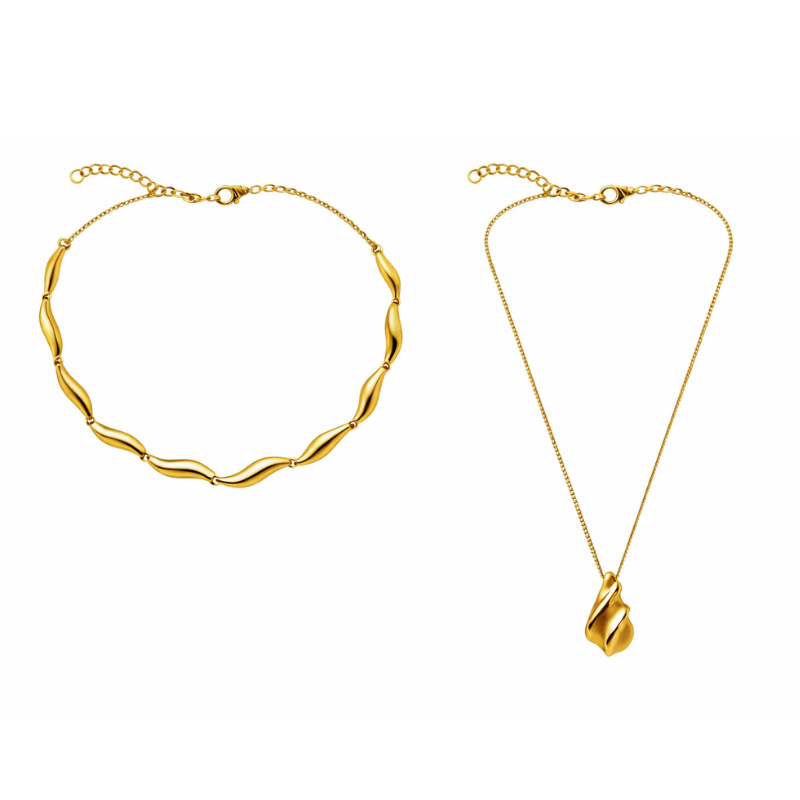 Collana Onde Pure – Argento 925 Lucidato