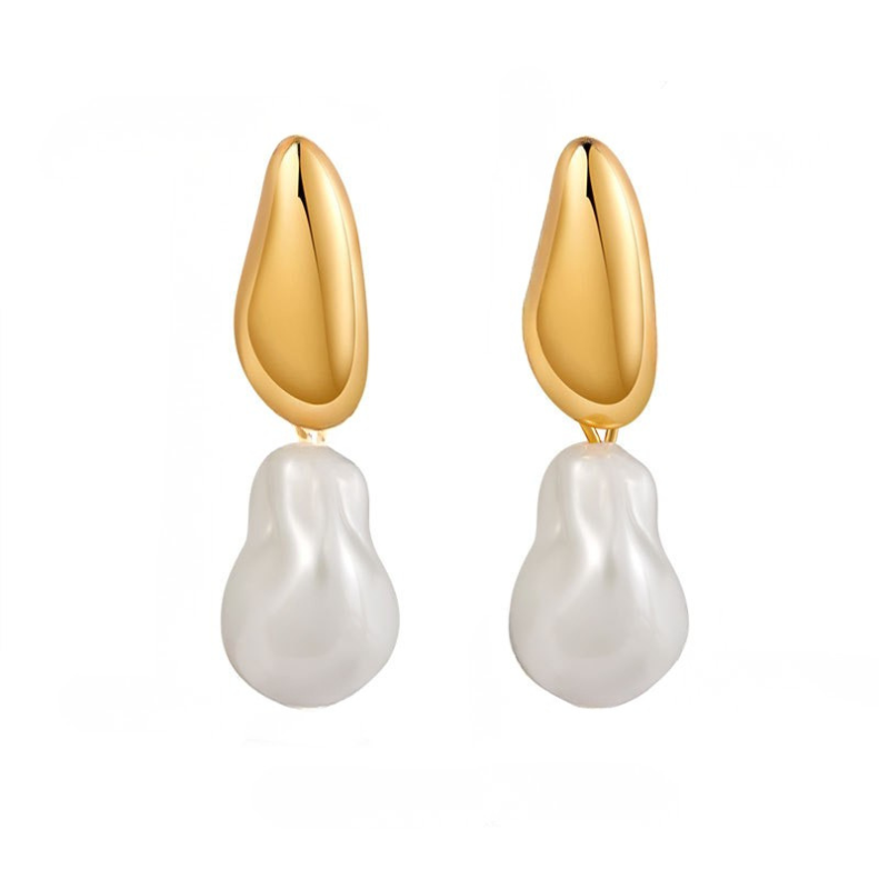 Orecchini Irregular Turquoise Ear Studs