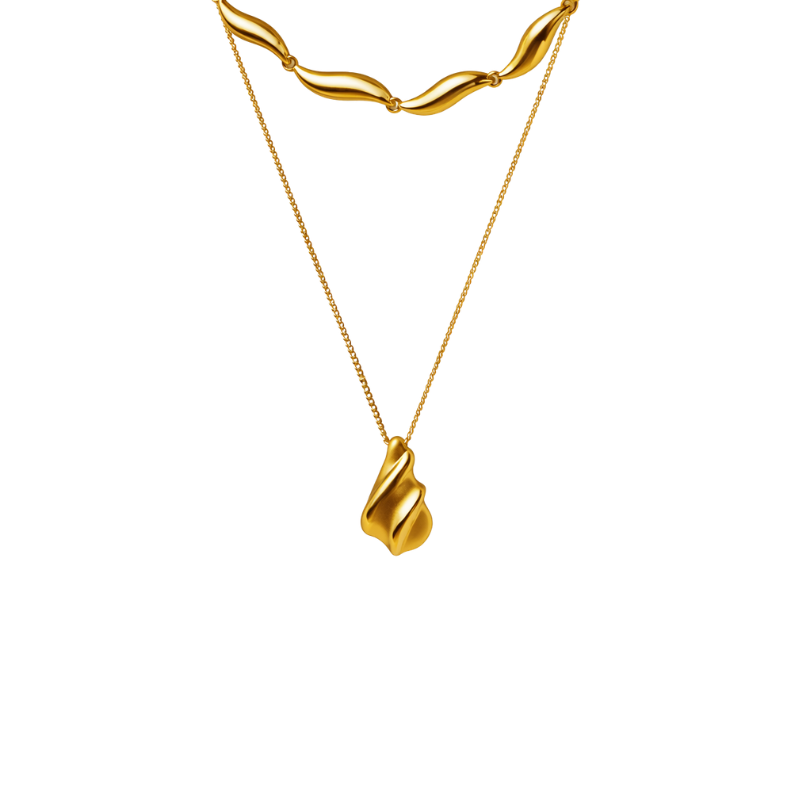 Collana Onde Pure – Argento 925 Lucidato