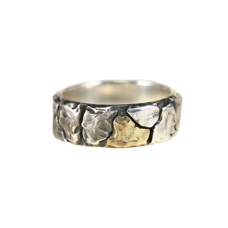 ANELLO VINTAGE EFFETTO CREPA