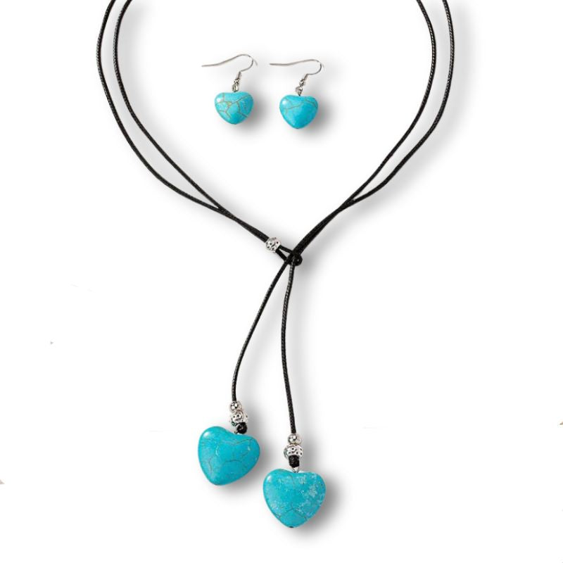 Set Gioielli Cuore Boho Chic