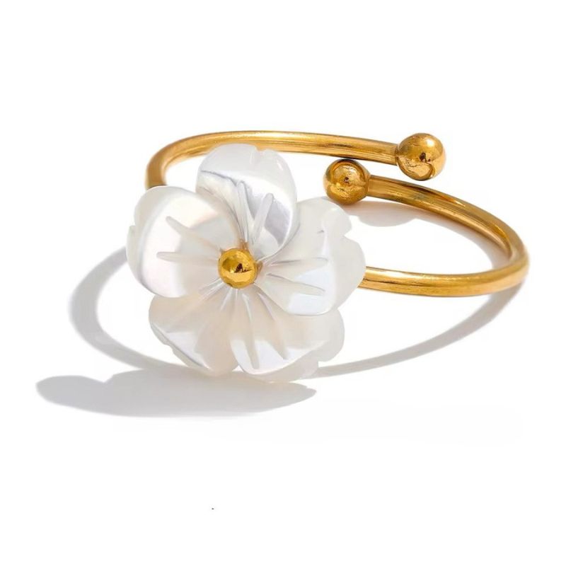Collana Fiore Dolce in Acciaio