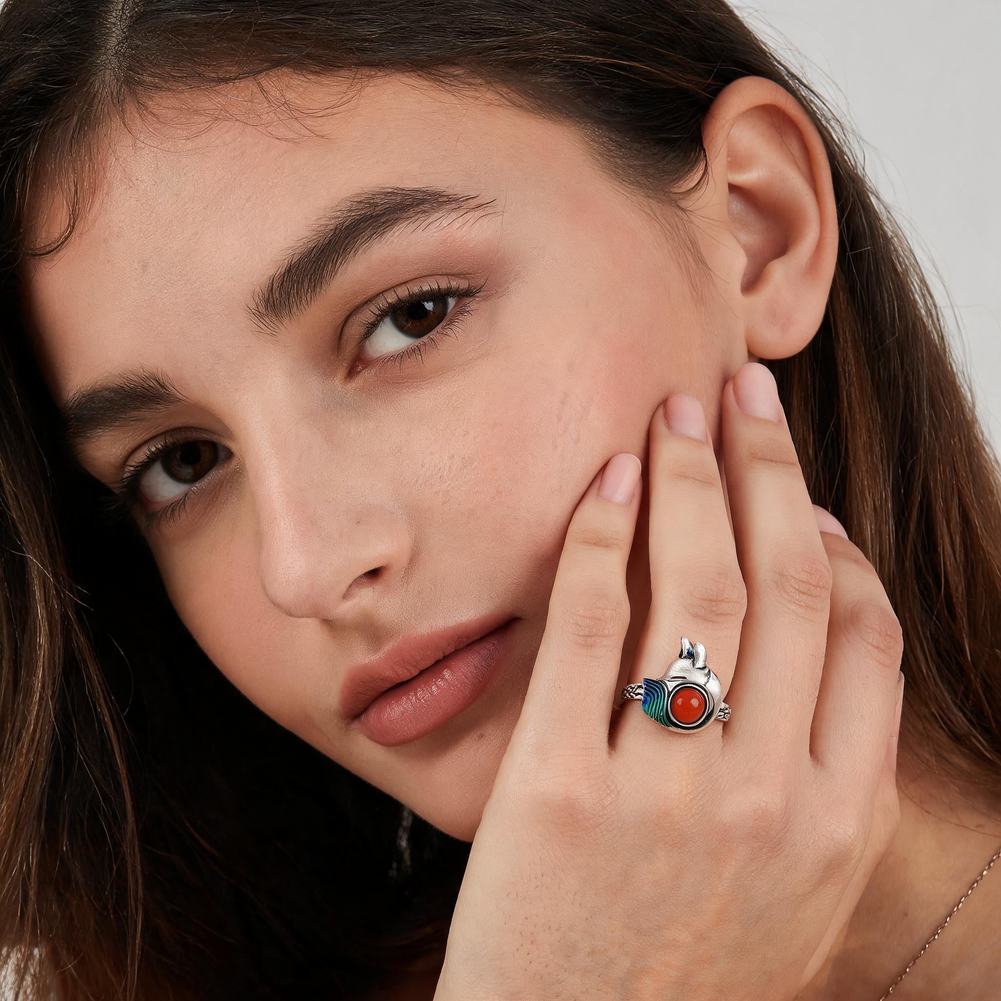 Anello "Volpe di Fuoco" — Intelligenza, fascino e carattere da indossare