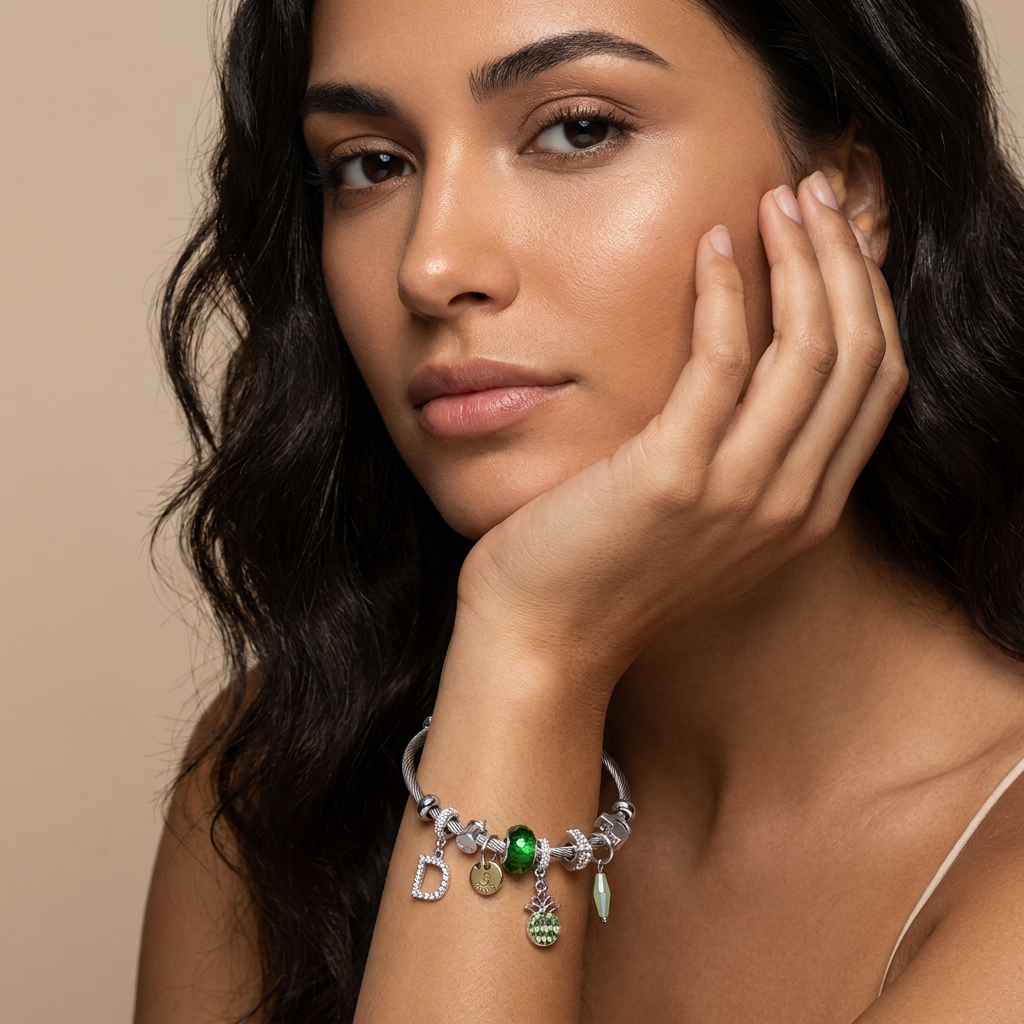 Bracciale "Ananas di Luce" — Porta con te un raggio di gioia