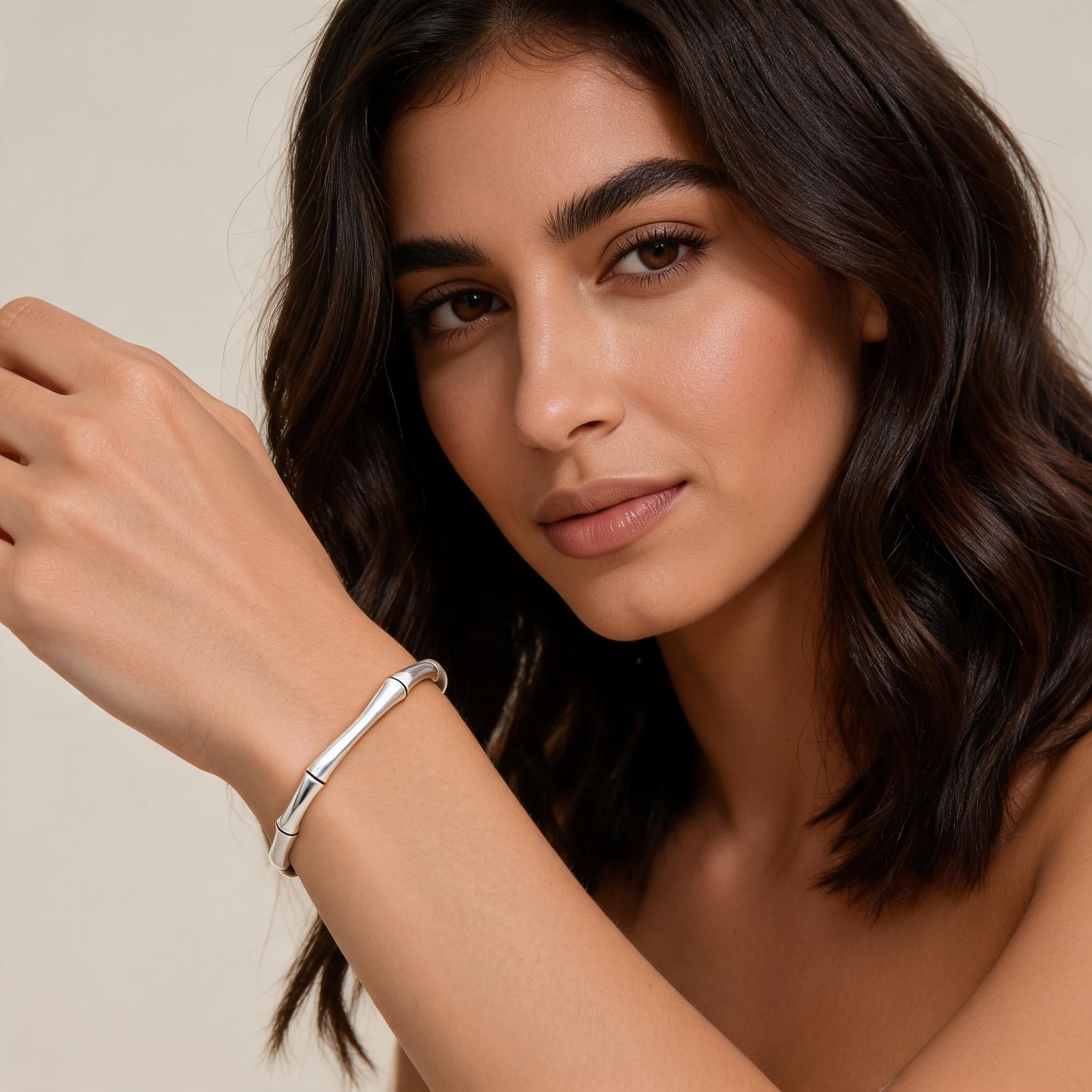 Bracciale "Bambù del Tempo" — Forza antica, stile contemporaneo