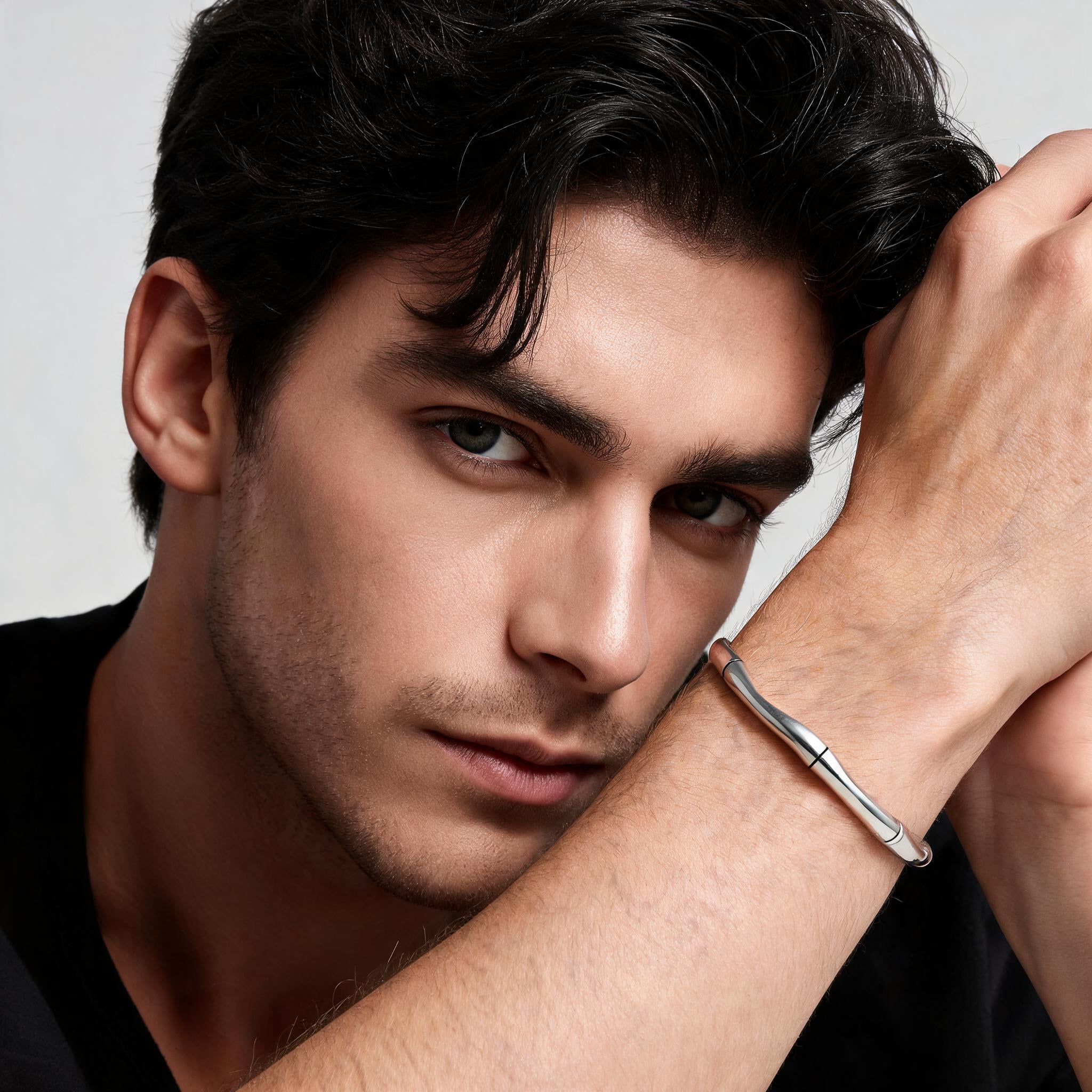 Bracciale "Bambù del Tempo" — Forza antica, stile contemporaneo