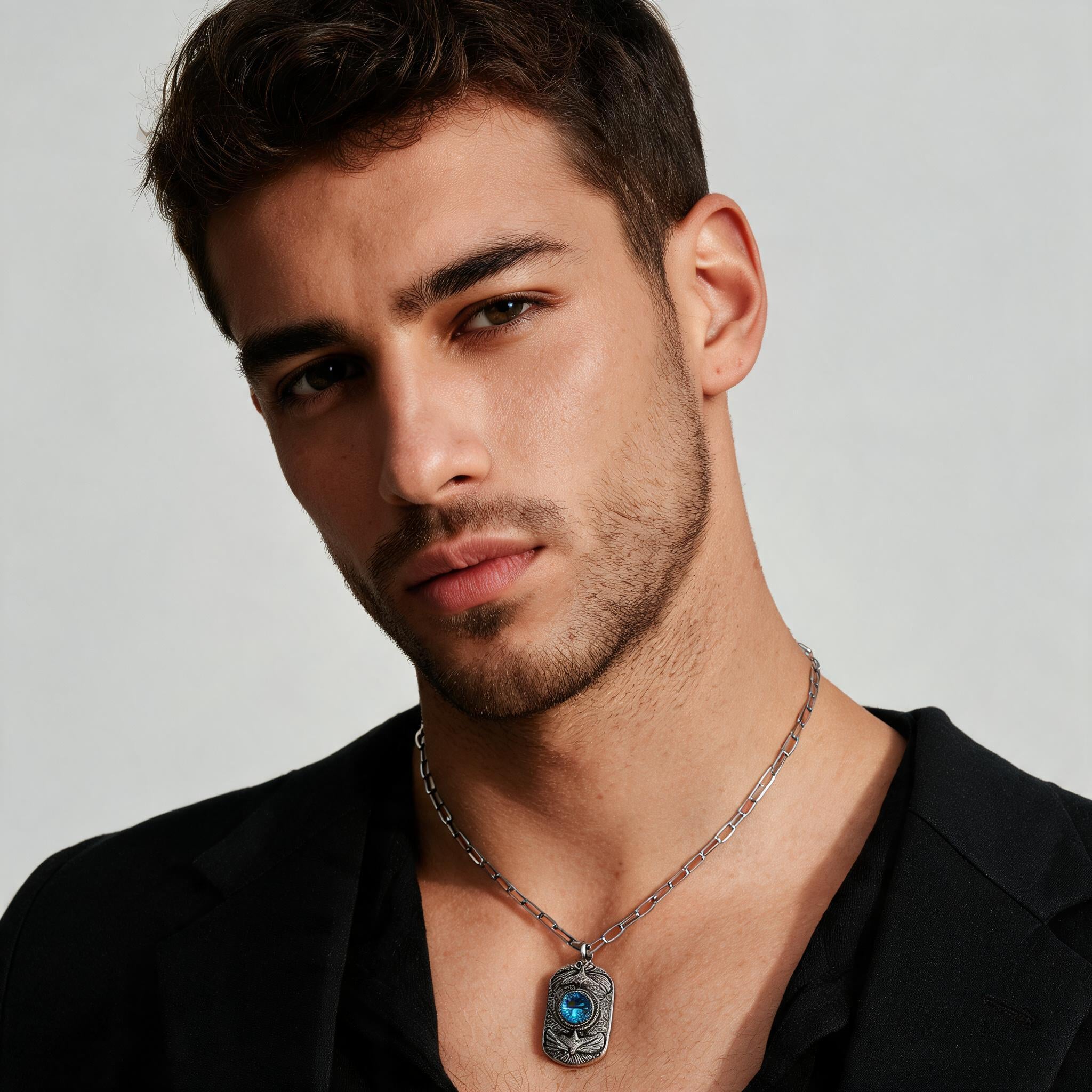 European Irregular Clavicle Chain – Silver Edition