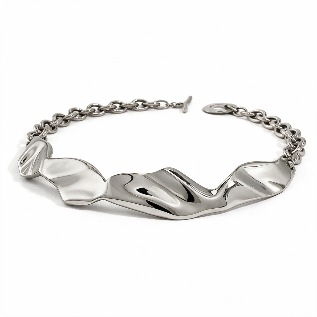 Collana Petalo d’Argento