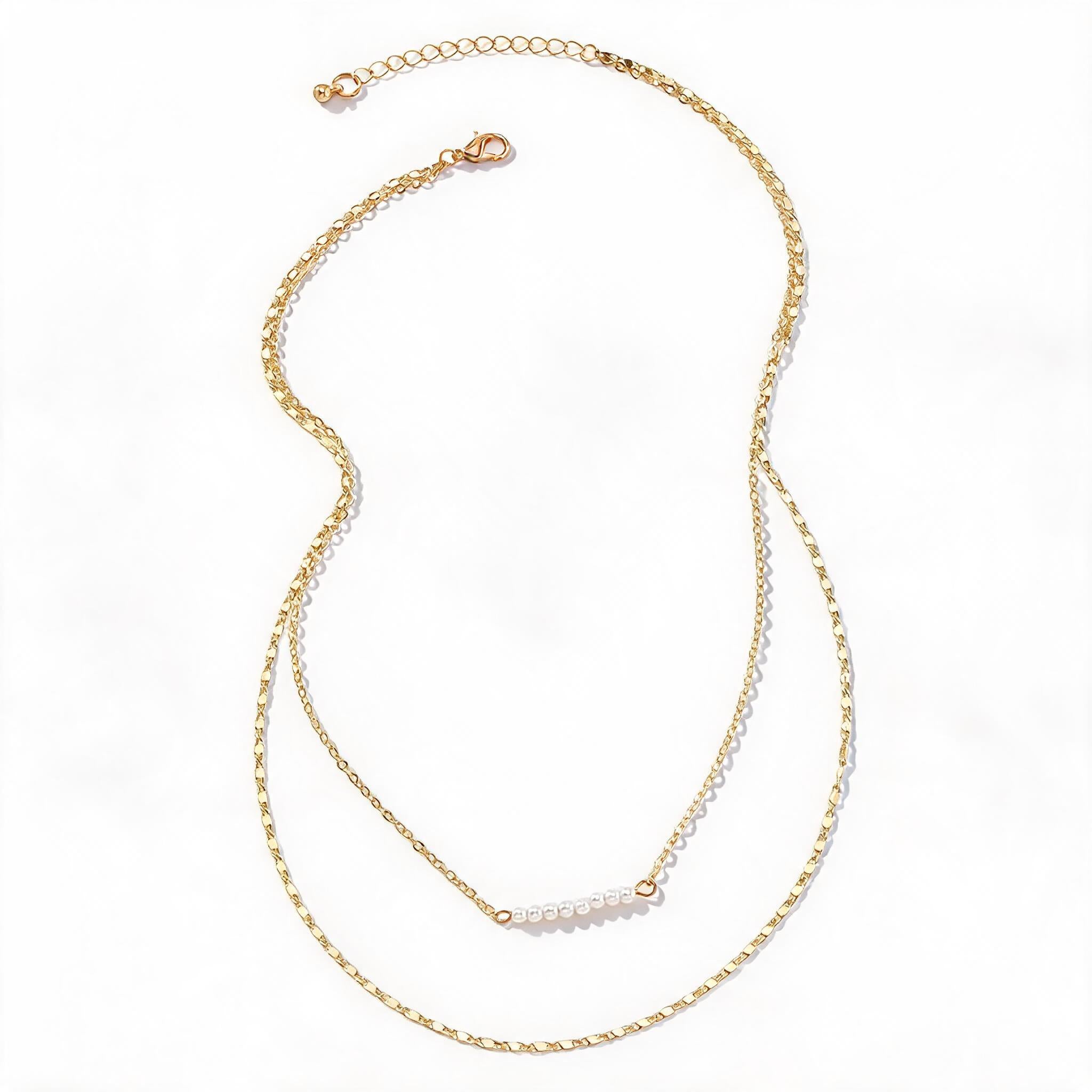 Collana Doppia di Perle — L'Eleganza Retrò che Non Passa Mai di Moda