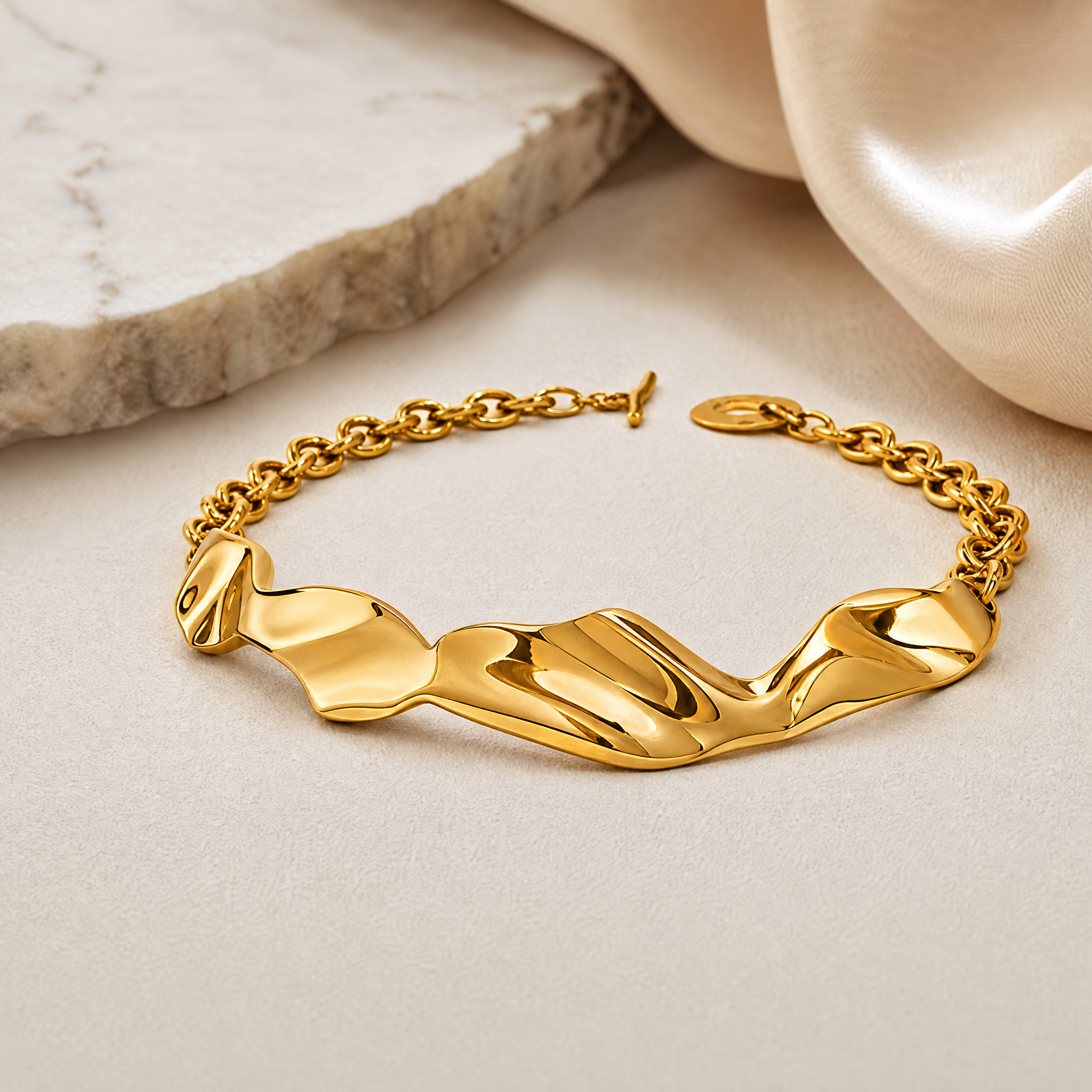 Collana Petalo d’Argento