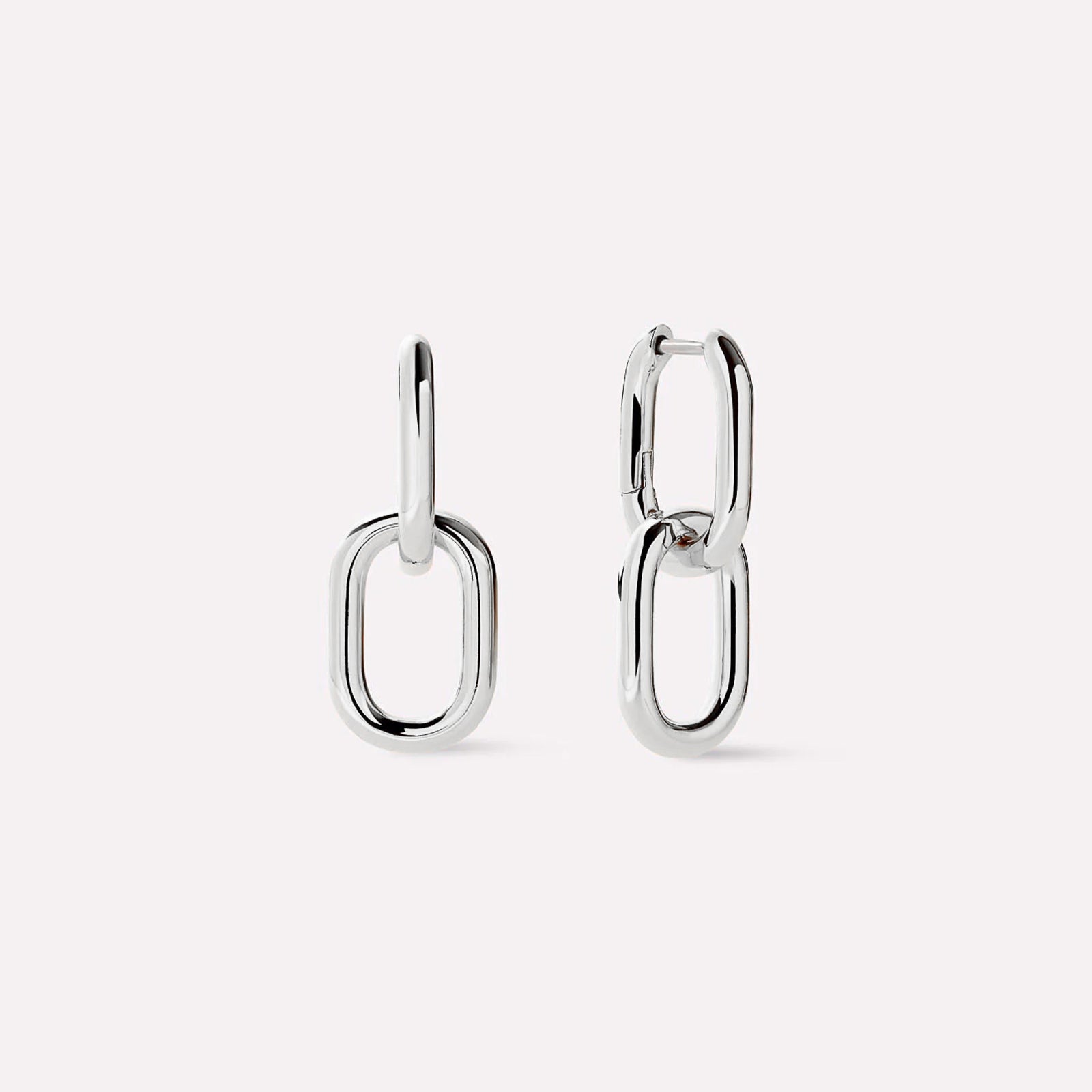 Orecchini Cerchio d'Argento Eleganti
