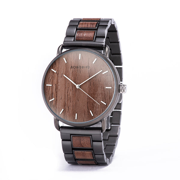 🌳 Orologio Legno Elegante per Uomo