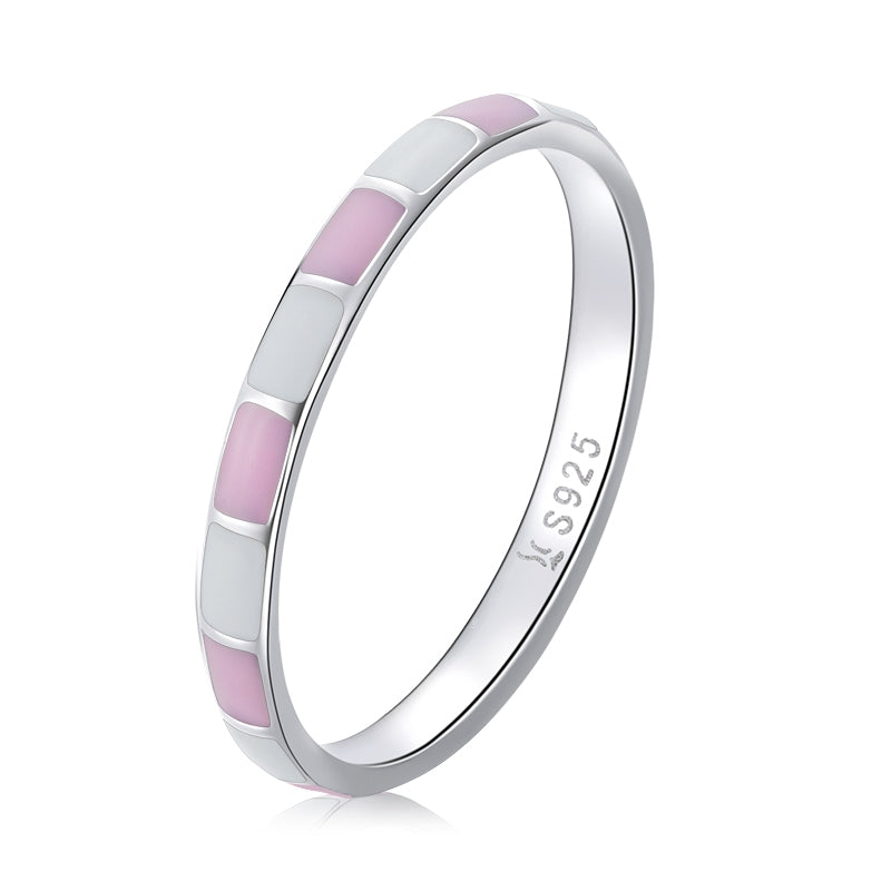 Anello Argento Incanto Rosa