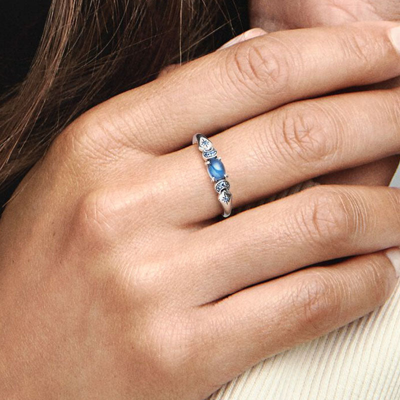 Anelli d'Argento Fiore Cuore