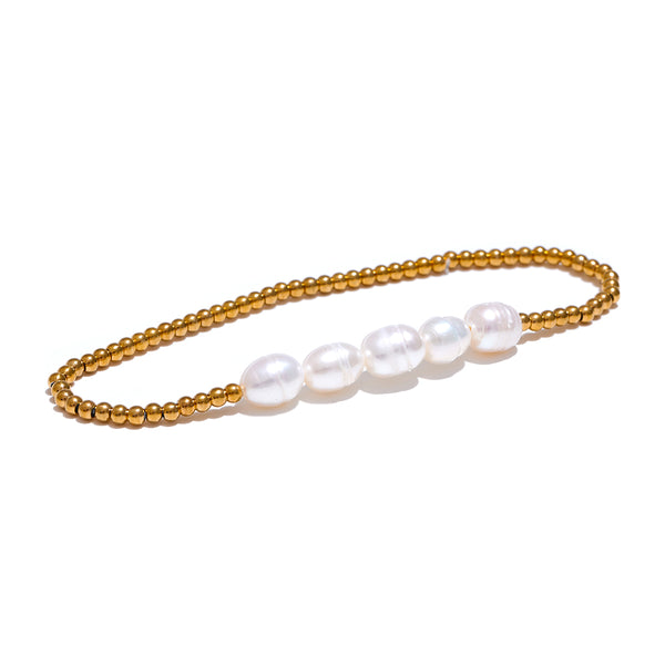 Bracciale Perle Fresche Chic