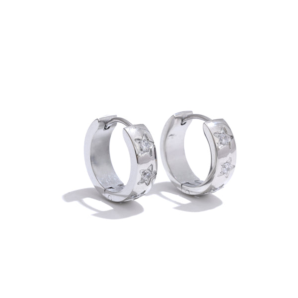 Orecchini Stella Zirconia Chic